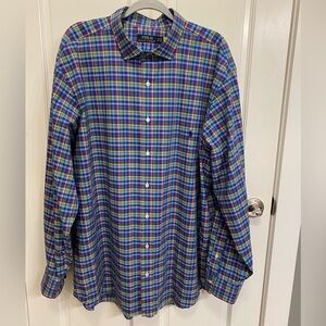 Men’s POLO Ralph Lauren Big&Tall Long-Sleeve Button Down | Size 2XB/2TG I NWOT